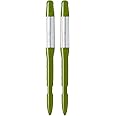 Sustee Aquameter (Small Green Refillable - Bundle of 2) - House Plant Soil Moisture Meter, Humidity Sensor Probe, Water Level Indicator - Best for Indoor Potted Plants