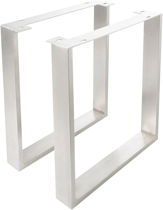 Couchtisch Tatius 100x57 Akazie Natur Gestell Edelstahl Mobel