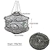 YONGZHI Crab Trap,Minnow Traps,Shrimp Trap,Fishing Bait Traps,Crayfish Trap,Portable Folded Fish Net
