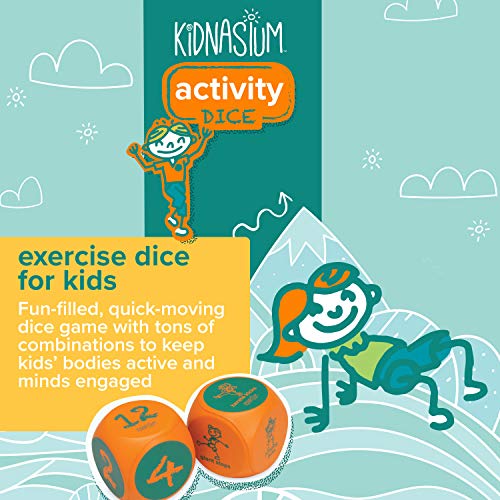 Kidnasium-Exercise-Dice-Activity-Coins-Soft-Foam-6-Sided-Movement-Dice-Fun-Educational-Classroom-Gym-Learning-Game-for-Active-Boys-Girls-Ages-4-and-Up