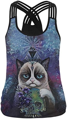 Resulzon Yoga Sexy Vest Breathable High Impact Support for Workout Fitness