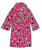 Minnie Mouse Toddler Girls Pink Printed Micro Fleece Robe (4T)