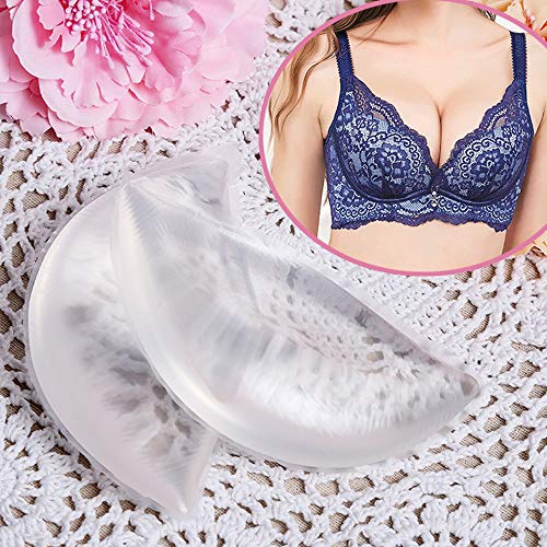 Silicone Breast Inserts - Waterproof Enhancers Bra Inserts A to C Cup for Swimsuits & Bikini - Thumbnail 5