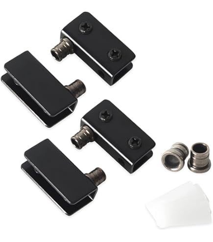 Selby Hardware Glass Door Handles Black (1) - Amazon.com