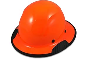 TEXAS AMERICA SAFETY COMPANY Fiberglass Composite Hard Hat with Hard Hat Tote- Full Brim