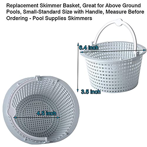 Wadoy SPX1091C Skimmer Basket (2Pack) Compatible with Hayward