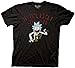 Ripple Junction Rick and Morty It's Time to Get Schwifty Adult T Shirt M, Black