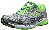 Saucony Women's Ride 6 Running Shoe,Silver/Green/Blue,7.5 M US