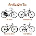 UrRider Child Bike Seat, Portable, Foldable & Ultralight Front Mount Baby Kids' Bicycle Carrier with Handrail for Mountain Bikes, Hybrid Bikes, Fitness Bikes