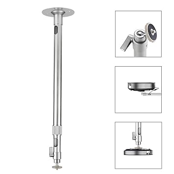 Zice Soporte para proyector Soporte de techo inclinable para ...