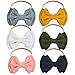 Baby Girl Nylon Headbands, Baby Hairbands Infant Toddler Headbands Elastics, Soft Hair Bows Petal Flower Knotted Accessories for Newborn