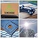 Alien Sunshade Jeep Sunshade Mesh Top Jeep Wrangler 2-Door JK 4-Door JKU 2007-2018 - 10 Year Warranty Front Jeep Top Cobalt Blue
