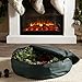 Zober Christmas Wreath Storage Container - 30 Inch Wreath Bag For Artificial Wreaths - Dual Zippered Wreath Storage W/ Strong, Durable Handles - Green