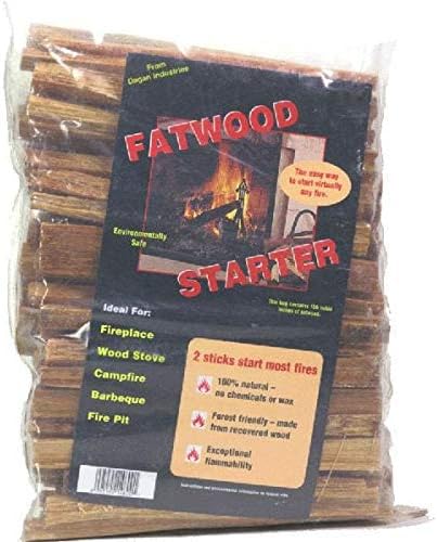 Dagan Industries Fatwood Fire Starter in Poly Bag - 25 Lbs