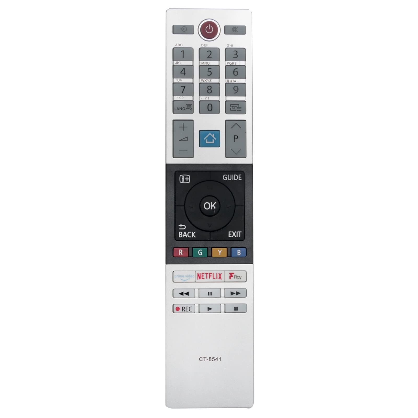 CT-8541 Replacement Remote Control Fit for Toshiba 2018 2019 Smart TV