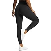 Aoxjox High Waisted Workout Leggings for Women GEO Compression Tummy Control Gym Buttery Soft Yoga Pants 27"