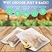Just B Reusable Storage Bags - Extra Thick Sandwich and Food Pouch for Vegetables, Fruits, Biscuits and Snacks - Leakproof Lunch PEVA Container - Easy to Wash, Tear-Resilient, No BPA or Lead - 10-Pack