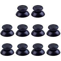 BronaGrand 5 Pairs Black Replacement Analog Stick Thumbsticks Thumb Stick Joystick for Playstation 4 PS4 Controller