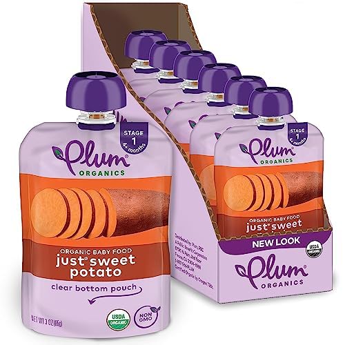 Plum Organics Stage Organic Baby Food Meals [4+ Months