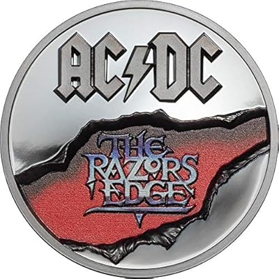 2019 Ck Acdc Band Powercoin Razors Edge Acdc 2 Oz Silver Coin 10 Cook Islands 2019 Proof At Amazon S Collectible Coins Store