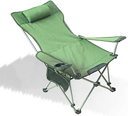 camping chair with headrest