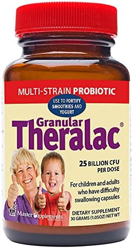Master Supplements Granular Theralac, Multi-Strain Probiotic, 25 Billion CFU, 30 grams