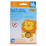 Simba Natural Mosquito Repellent Sticker (16pcs) DEET-Free with Citronella and Lemon Extract