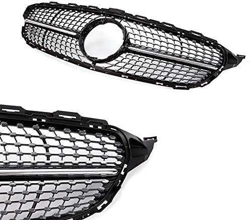 ABS plastic front grille - grill, suitable for 15-18 Mercedes W205 C