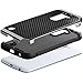 LG K10 Case, LG Premier LTE L62VL L61AL Case, BENTOBEN 2 in 1 Hybrid Hard PC TPU Bumper Carbon Fiber Texture Chrome Shockproof Protective Case for LG K10 (2016) / LG Premier LTE L62VL L61AL, Black