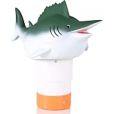 XY-WQ Chlorine Floater, Floating Pool Chlorine Dispenser (Swordfish) | Fits Up to 4 Pc 3-Inch Tablets for Large and Small Pools, Hot Tub, Spa