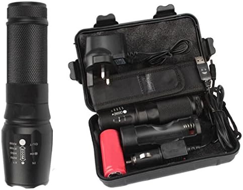 VIASA 6000 Lumens Shadowhawk X800 Genuine Tactical Flashlight L2 LED Military Torch kits