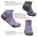YUEDGE Women's Cushion Cotton Crew Socks Performance Athletic Hiking Socks(2 Pairs/Pack)