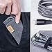 Anker Powerline+ Lightning Cable (3ft) with Pouch, Nylon Braided Charging Cable for iPhone Xs/XS Max/XR/X / 8/8 Plus / 7/7 Plus / 6/6 Plus / 5s and More (Gray)