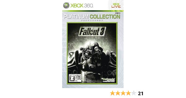 Amazon Com Fallout 3 Platinum Collection Japan Import Video Games