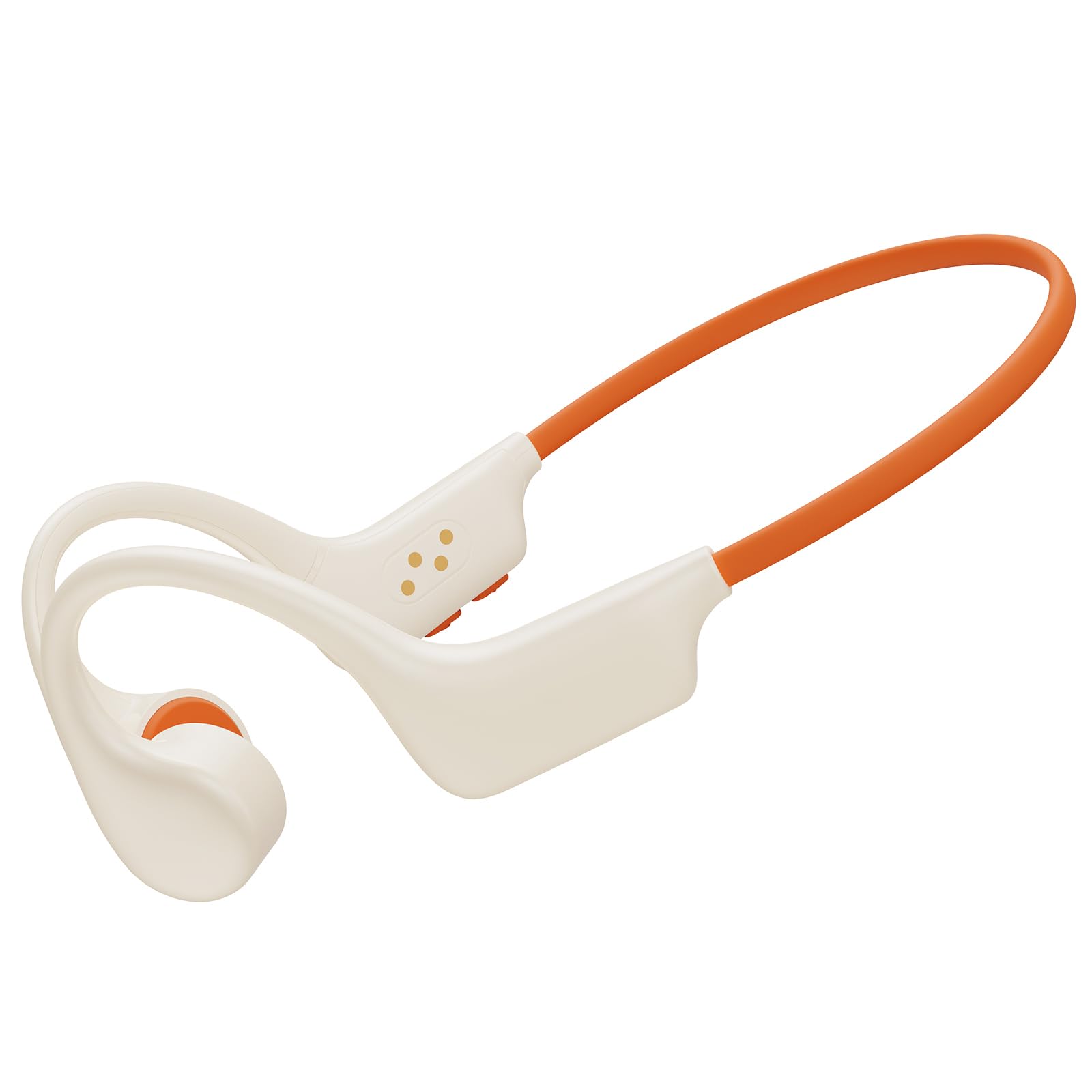 snowpanda Bone Conduction Headphones, Wireless Open-Ear Bluetooth 5.3, 32GB MP3 Player, 8 Hours Battery, IP68 Waterproof – for Running, Workouts