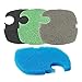 AQUANEAT Replacement Filter Pads Compatible with SUNSUN HW-304B/404B/704B/3000 Activated Carbon/Phosphate/Ammonia Aquarium Fish Filter Media