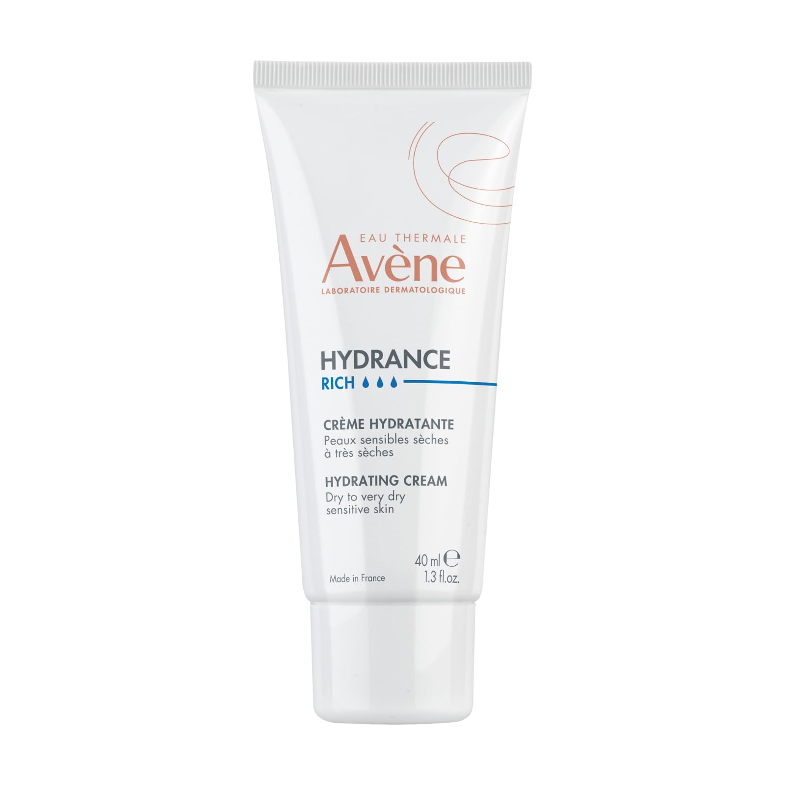 Photo 1 of Avène Hydrance RICH Hydrating Cream, Daily Face Moisturizer, Soothes feelings of skin tightness & discomfort associated with dryness, Dry skin moisturizer, Non-Comedogenic, 1.3 Oz