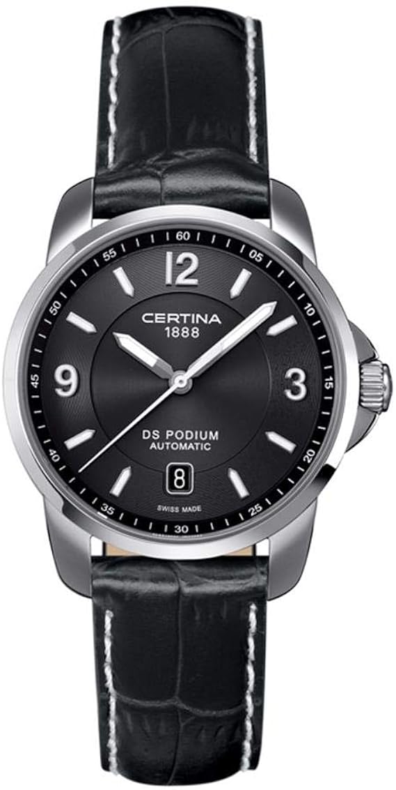 Certina HerrenArmbanduhr XL Analog Automatik Leder C001.407.16.057.00 Amazon.de Uhren