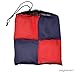 Play Platoon Weather Resistant Cornhole Bags - Set of 8 Regulation Corn Hole Bean Bags - Red & Navy Blue - Durable Duck Cloth Corn Hole Bags for Tossing Game, Includes Tote Bag