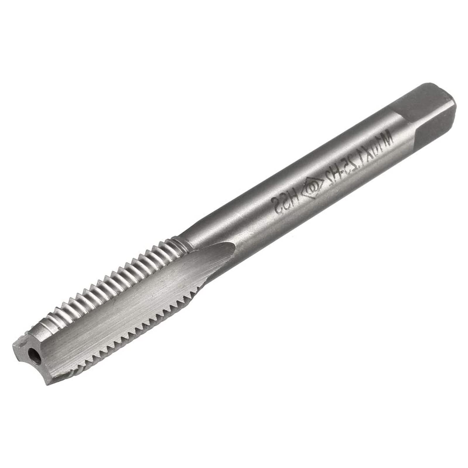 TA-VIGOR M10 x 1.25mm Straight Flute Screw Thread Tap, Thread Milling Tap with H2 Tolerance, HSS Straight 3 Flutes Metric Machine Tap for Drilling and Tapping — image 1