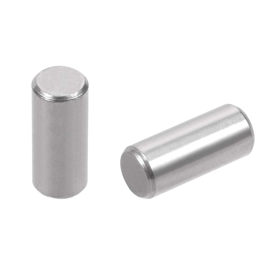 sourcing map 20Pcs 6mm x 14mm Dowel Pin 304 Stainless Steel Wood Bunk Bed Dowel Pins Shelf Pegs Support Shelves Silver Tone