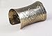 Global Huntress Antique Copper Embossed Iron Cuff Open Bangle Bracelet