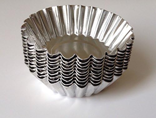 10 pcs Mini Tart Mold Shell Cupcake Cake Cookie Tin Baking Tool Muffin Steel