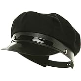 Adult Black Chauffeur Cap