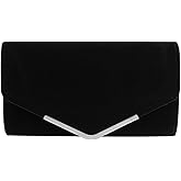 BBjinronjy Large Women Clutch Purse Evening Bag Prom Handbag With Detachable Chain for Wedding Velvet Elegant