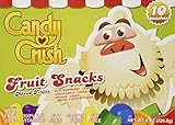 Candy Crush Fruit Snacks, 8 ounces, 10 servings, Shaped like Saga Game Pieces (1 box)
