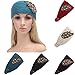Lookatool Womens Warm Hat Skiing Cap Knitted Empty Skull Beanie Headband (!Coffee)