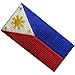 Philippines Flag Embroidered Patch Filipino Iron On Sew On National Emblem