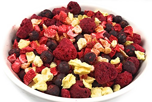 TALI Bunter Beeren Mix 175 g - Gefriergetrocknete Ananas, Erdbeeren, Himbeeren, Schwarze Johannisbeeren – Bild 3