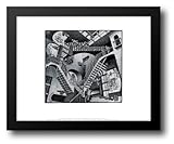 Relativity 18x15 Framed Art Print by Escher, M.C.